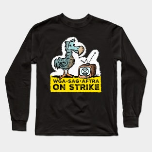 DODO WGA SAG-AFTRA on strike Long Sleeve T-Shirt